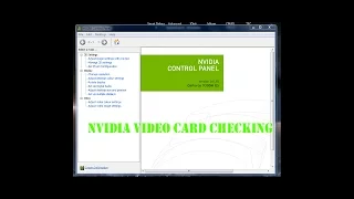 Check if your Nvidia Graphics card is working or not in super easy way!! Check if your Nvidia Graphics card is working or not in super easy way!!