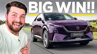 I'm VERY IMPRESSED By The NEW Mazda CX-6e…