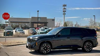 The New BMW XM Takes On The PHEV Coffee Run Challenge! Electric Mode Driving Review