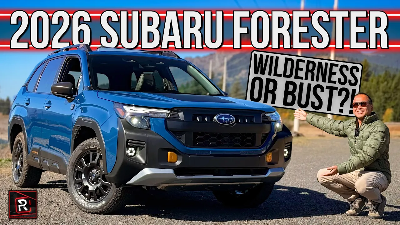 The 2026 Subaru Forester Wilderness Is A Trail Ready SUV Built To Tackle Tougher Obstacles