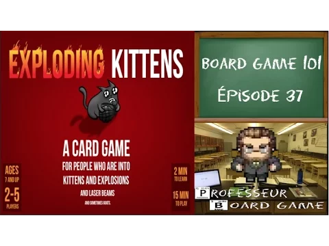 Board Game 101 (EP37) Exploding Kittens
