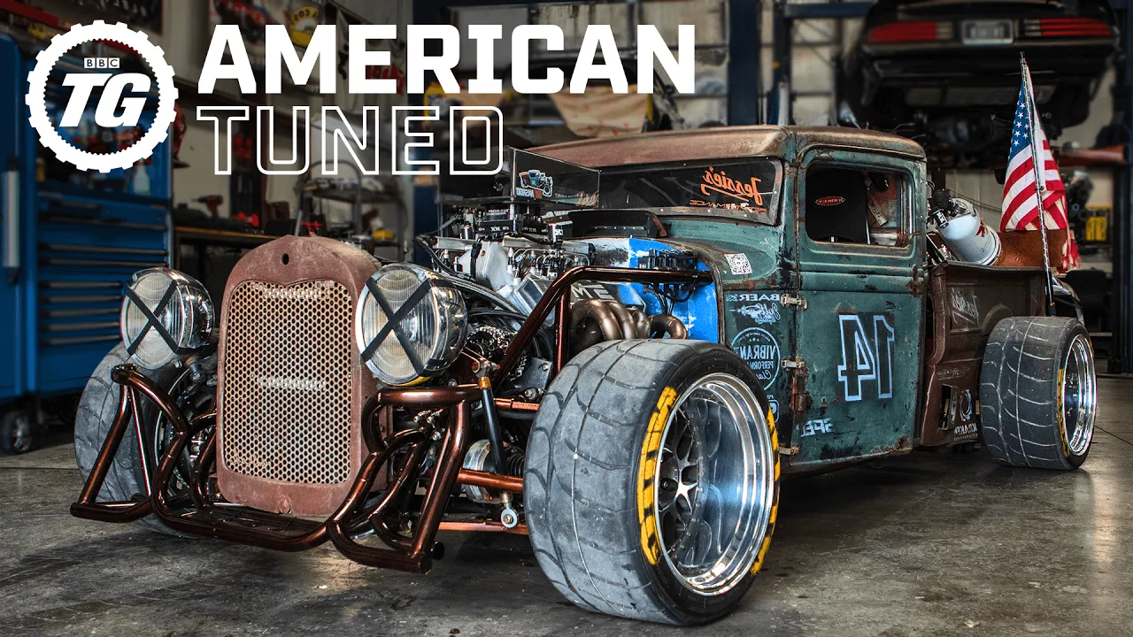 1000bhp AWD Burnout Monster: the NASROD | American Tuned Ft. Rob Dahm