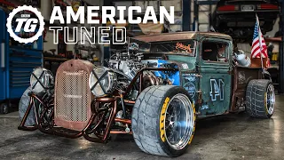 1000bhp AWD Burnout Monster: the NASROD | American Tuned Ft. Rob Dahm
