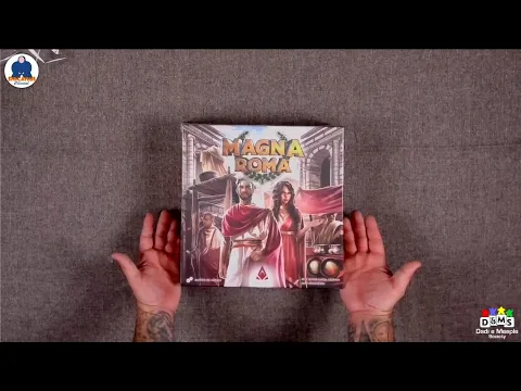 UNBOXING MAGNA ROMA - Board Game - #indabox