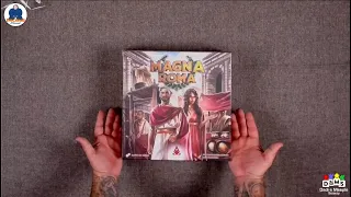 UNBOXING MAGNA ROMA - Board Game - #indabox