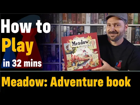 How to play Meadow: Adventure book expansion - Full teach + Visuals - Peaky Boardgamer