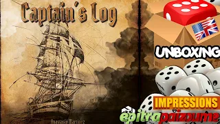 Captain's Log - Unboxing & Impressions (EN) by Epitrapaizoume