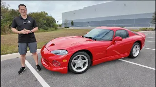 The Viper GTS is a 90s Dream Car my wife got me for my 50th birthday