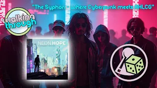 Previewing Neon Hope (Boardgame)