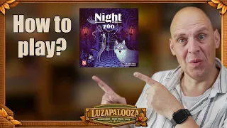 Night at the Zoo - How to play - Solo playthrough