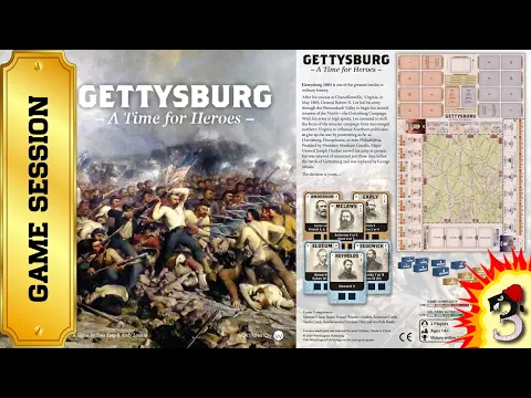 Gettysburg: A Time for Heroes - Game tutorial (EN)