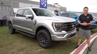 Is the NEW 2021 Ford F-150 Tremor a BETTER truck than a GMC Sierra AT4?