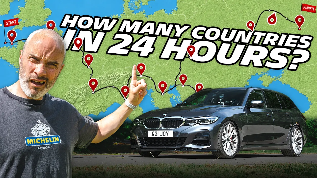 Can we Drive to 16 Countries in under 24 Hours? New World Record? | 4k