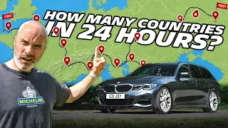 Can we Drive to 16 Countries in under 24 Hours? New World Record? | 4k