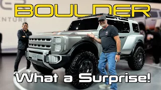 Wait… Hyundai Built THIS?! 😳 Boulder Concept 4x4 First Look (NYIAS 2026)