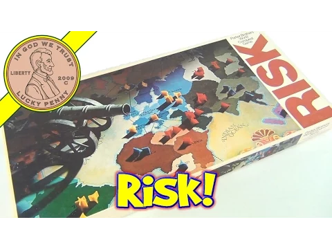 Risk World Conquest Vintage Board Game # 44, 1975 Parker Brothers