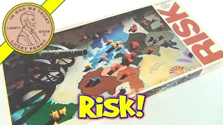 Risk World Conquest Vintage Board Game # 44, 1975 Parker Brothers