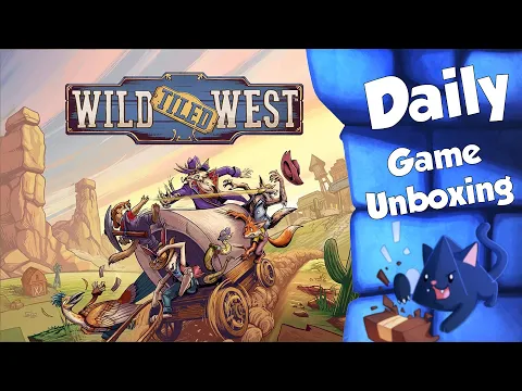 Wild Tiled West Daily Game Unboxing