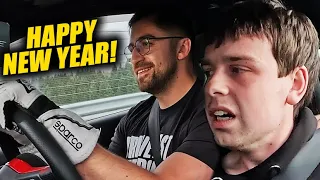 Terrified Passengers, Spicy GTI and Fireworks!🎇 // Nürburgring