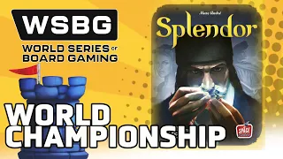 Splendor World Championship - World Series of Board Gaming 2024