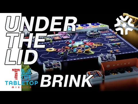 Brink | Check out the INSANELY beautiful board game Brink. The deluxe version is WOW!