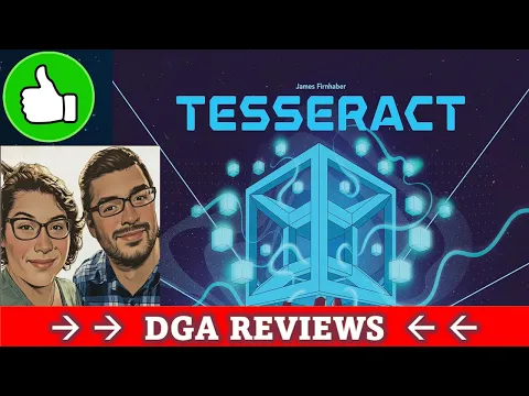 DGA Reviews Board Games: Tesseract (Cozy Game Night)