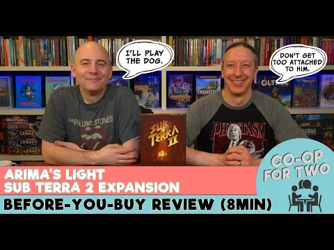 Sub Terra 2 Expansion: Arima's Light - Quick Before-you-buy Review (8min@4k)