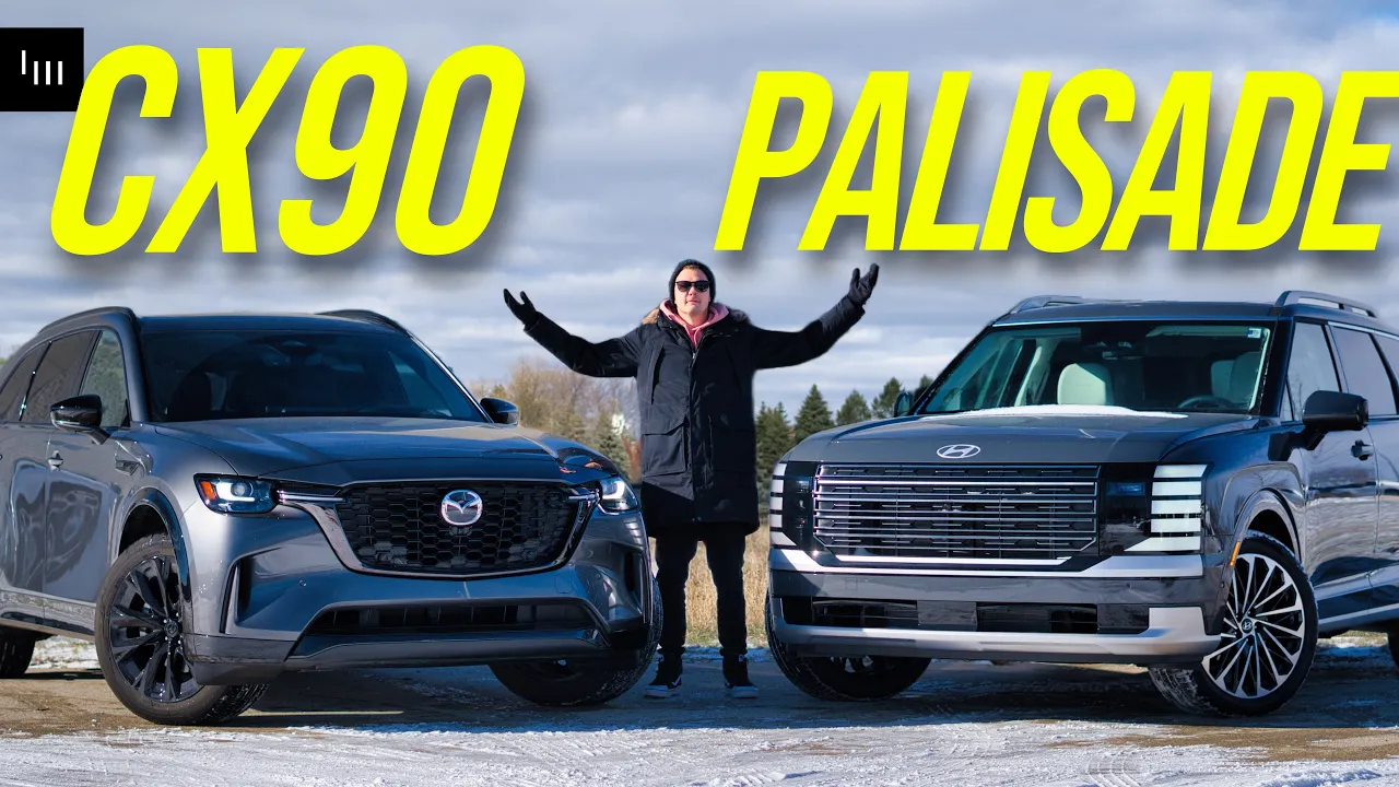 2026 Hyundai Palisade vs Mazda CX90 - FANCY FAMILY 3-ROWS
