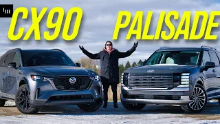 2026 Hyundai Palisade vs Mazda CX90 - FANCY FAMILY 3-ROWS
