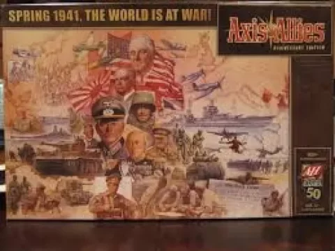 Axis & Allies Anniversary 1941 - game Set Up