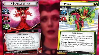 Wanda (Sidekick) Leadership vs Vision Marvel Champions Live Replay
