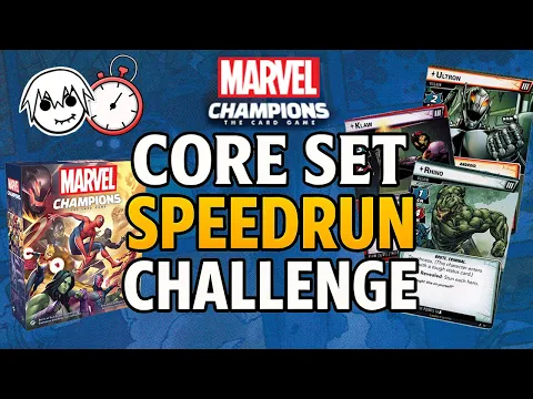 Marvel Champions Core Set Speedrun Challenge