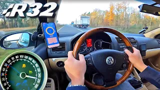 VW Golf R32 MK5 with 298.525km - HOW FAST will it go on AUTOBAHN!?