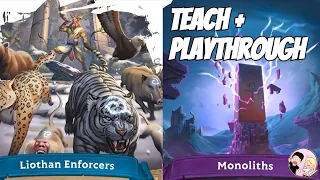 SkyTear Horde Monoliths Playthrough | Liothan Enforcers Vs. Monolith Horde