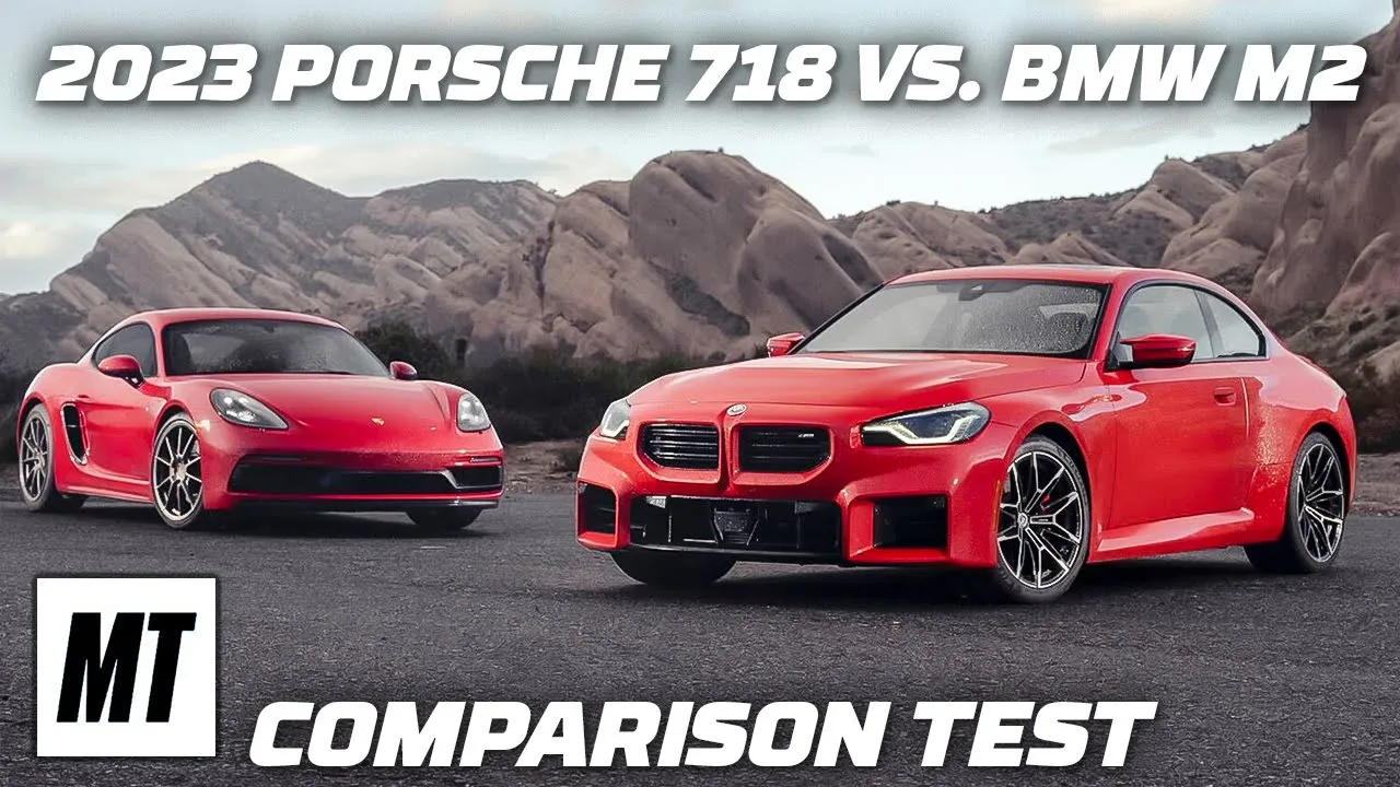 2023 Porsche 718 Cayman GTS 4.0 vs BMW M2 | Comparison Test | MotorTrend