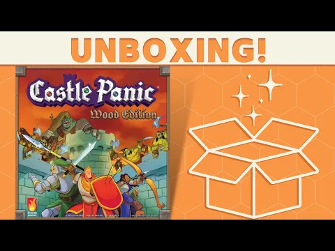 Castle Panic Wood Edition - Unboxing!