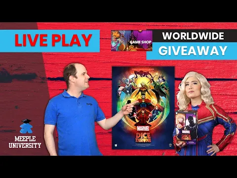 Marvel Dice Throne - LIVE Playthrough & Dice Throne Shop Voucher Worldwide Giveaway