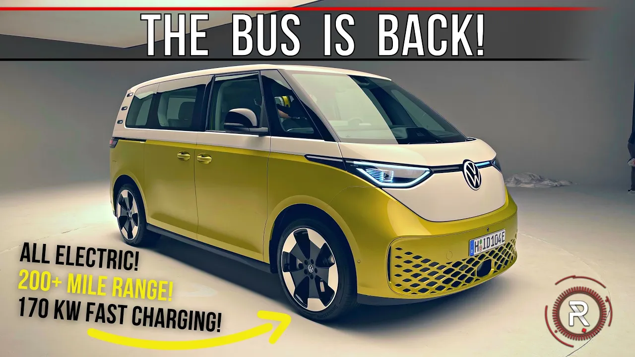 The 2024 Volkswagen ID. Buzz Is A Retro Modern Electric Hippie Bus