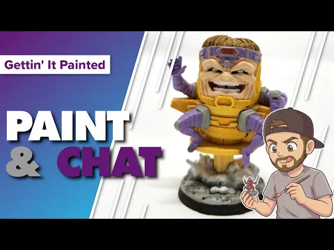 Marvel United Miniature Painting Live Stream and Chat