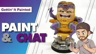 Marvel United Miniature Painting Live Stream and Chat