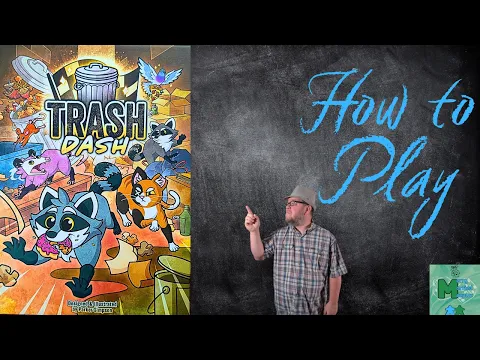 Trash Dash - 2 Player How to Play