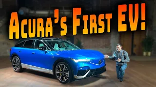 I Got Hands On With The Full Electric 2024 Acura ZDX!