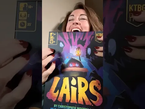 Lairs Preview - Build the Dungeon, Brave the Dungeon (Board Games Direct)