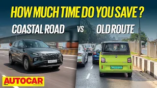 Mumbai Coastal Road vs old route - Bandra to Nariman Point rush hour time trial | @autocarindia1