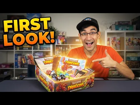 Unboxing Taverns & Dragons Kickstarter Edition