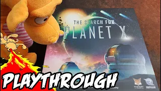 The Search for Planet X - Solo Playthrough