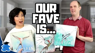 Similarities and Differences - Finspan, Wingspan and Wyrmspan - And Share Our Favorite!