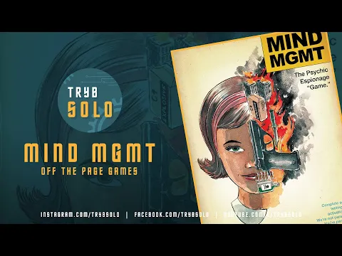 Mind MGMT: The Psychic Espionage Game (Off The Page Games) | overview, unboxing and review