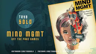 🇬🇧 Mind MGMT: The Psychic Espionage Game (Off The Page Games) | overview, unboxing and review