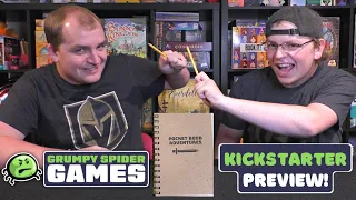 Pocket Book Adventures - Kickstarter Preview!
